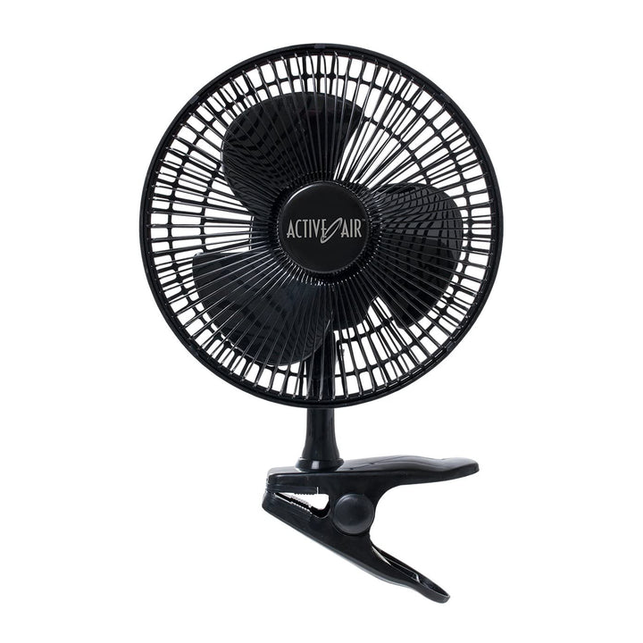 Active Air 8in Clip On 7.5W Brushless Motor Hydroponic Garden Grow Fan (Used)