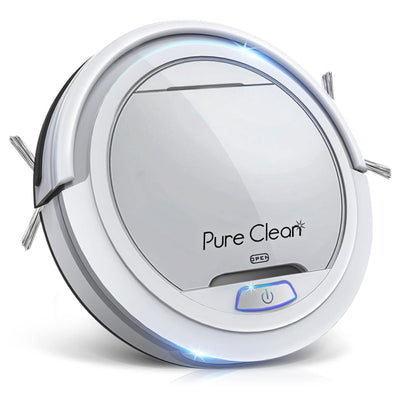 Pure Clean Smart Automatic Robot Vacuum, Cordless Vacuum Cleaner for Home, Gray - VMInnovations