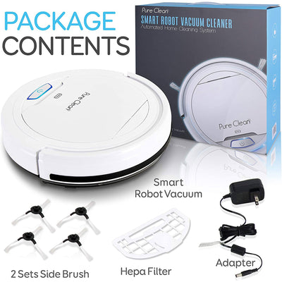Pure Clean Smart Automatic Robot Vacuum, Vacuum Cleaner for Home,Gray(For Parts) - VMInnovations