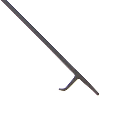 Shepherd's Hook Single Fireplace Poker Tool, Graphite (Open Box)