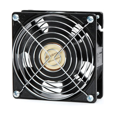 Achla Designs Minuteman Room to Room Electric Circulating Doorway Fan, Black