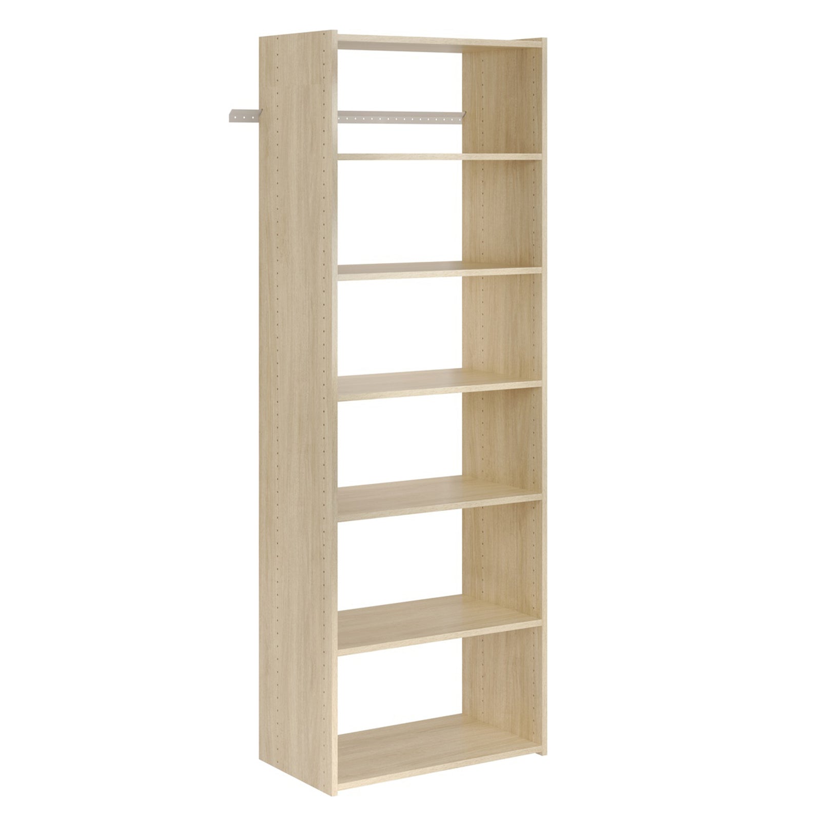 Easy Track Essential Shoe Tower Storage System and Organizer Kit, Honey Blonde - VMInnovations