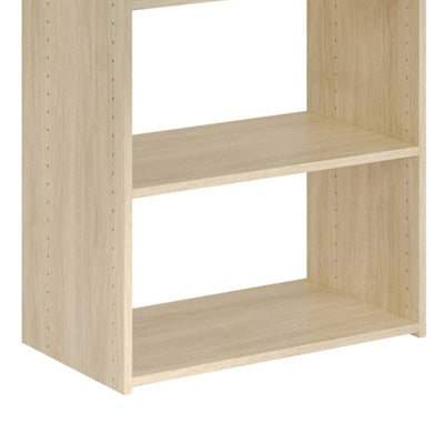 Easy Track Essential Shoe Tower Storage System and Organizer Kit, Honey Blonde - VMInnovations