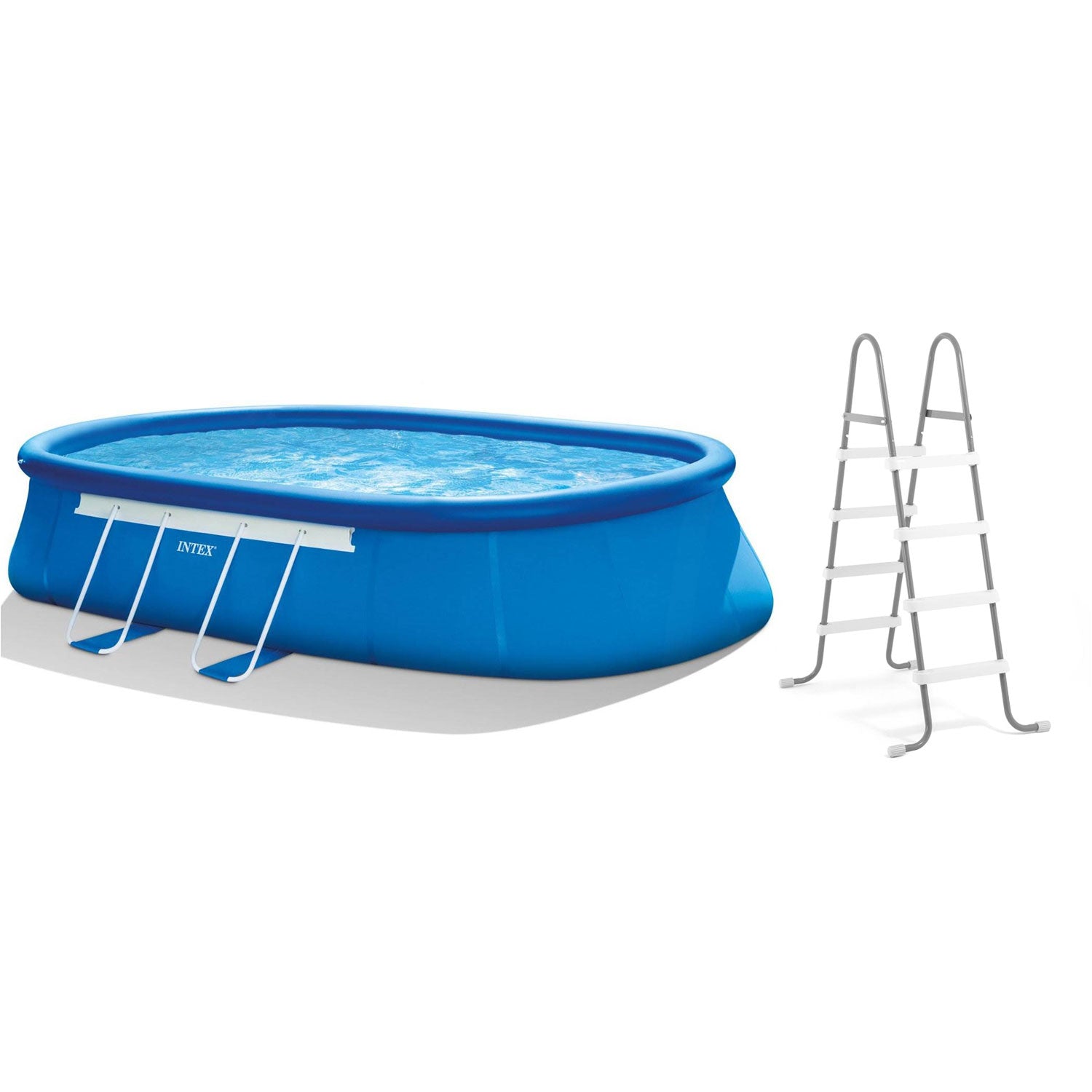 Intex 20' x 12' x 48" Oval Frame Swimming Set w/ 1500 GPH Filter Pump (Open Box)