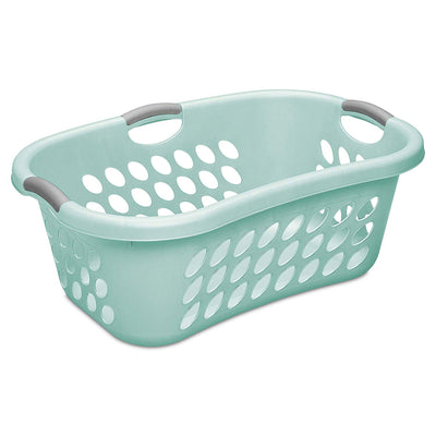 Sterilite Ultra HipHold 1.25 Bushel Plastic Stackable Laundry Basket (24 Pack)