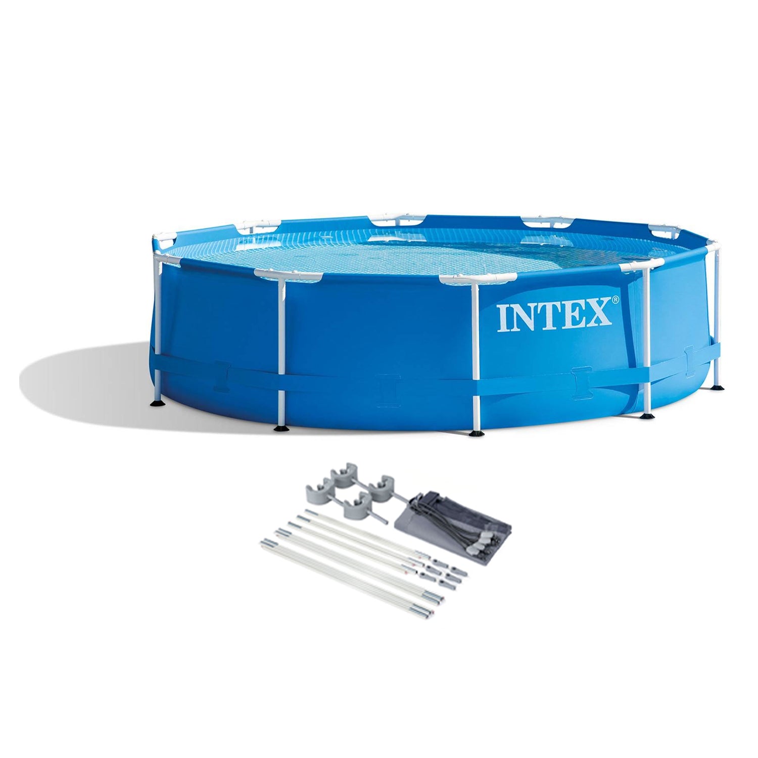 Intex 28200EH 10' x 30" Above Ground Swimming Pool & Protective Canopy (No Pump)