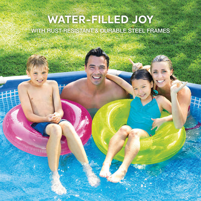 Intex 28206EH 10' x 30" Above Ground Frame Swimming Pool w/ Chlorine Tabs, 5 Lb