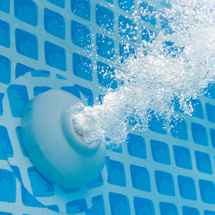 Intex 28211ST 12' x 30" Frame Round Above Ground Swimming Pool Kit with Canopy - VMInnovations