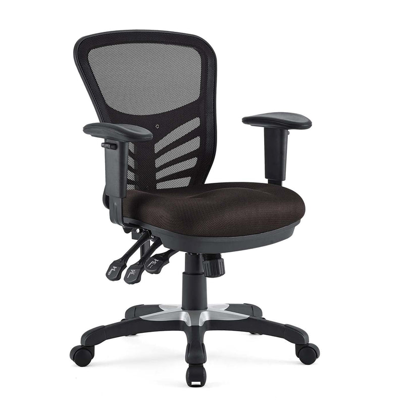 Modway Articulate Mesh Office Chair, Adjustable from 19.5 to 24 in (For Parts)