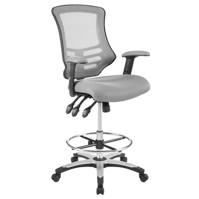 Modway Calibrate Mesh Office Chair, Adjustable from 19.5 to 24 Inches (Open Box)