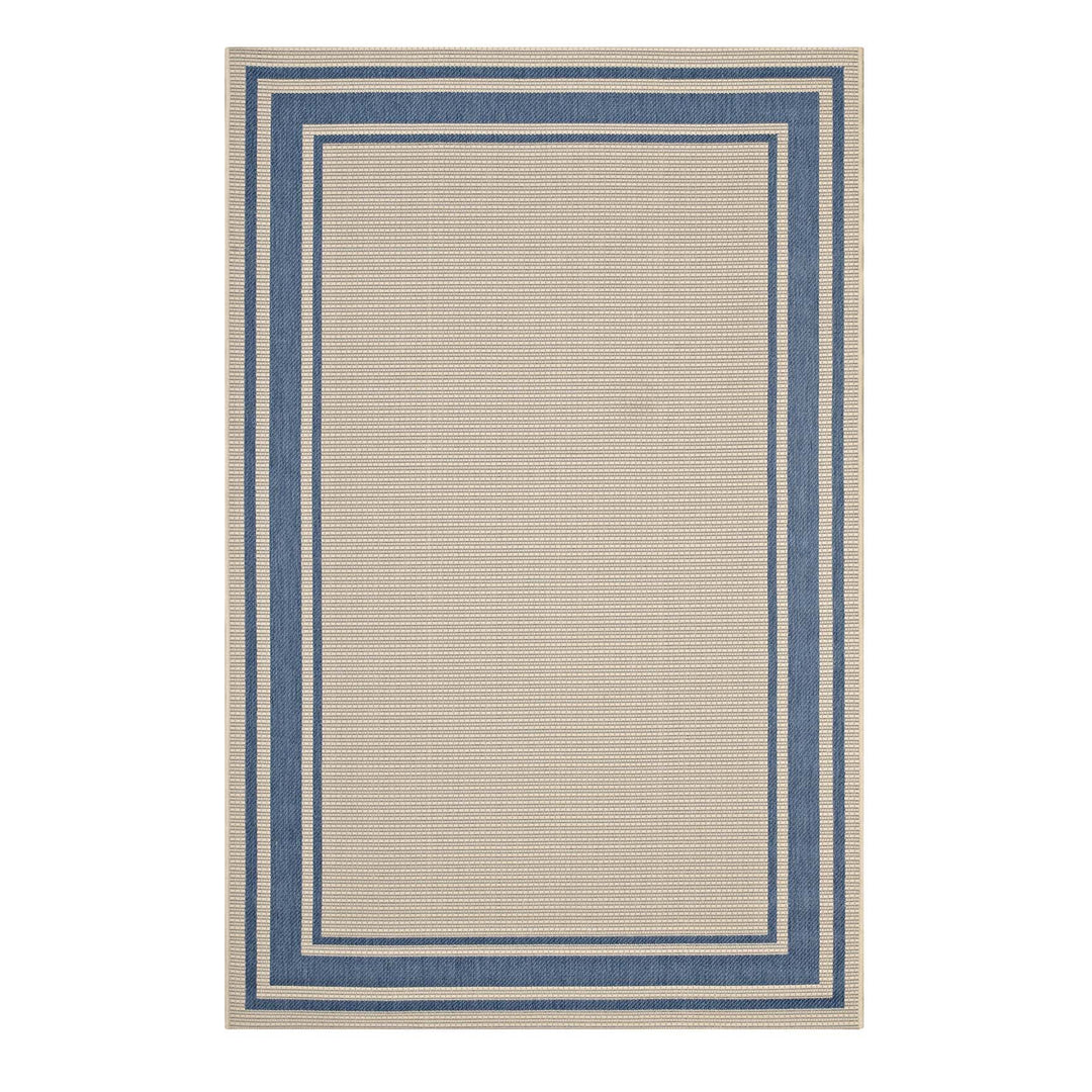Modway Rim Solid Border 5 x 8 Foot Indoor I Outdoor Area Rug (Open Box) - VMInnovations