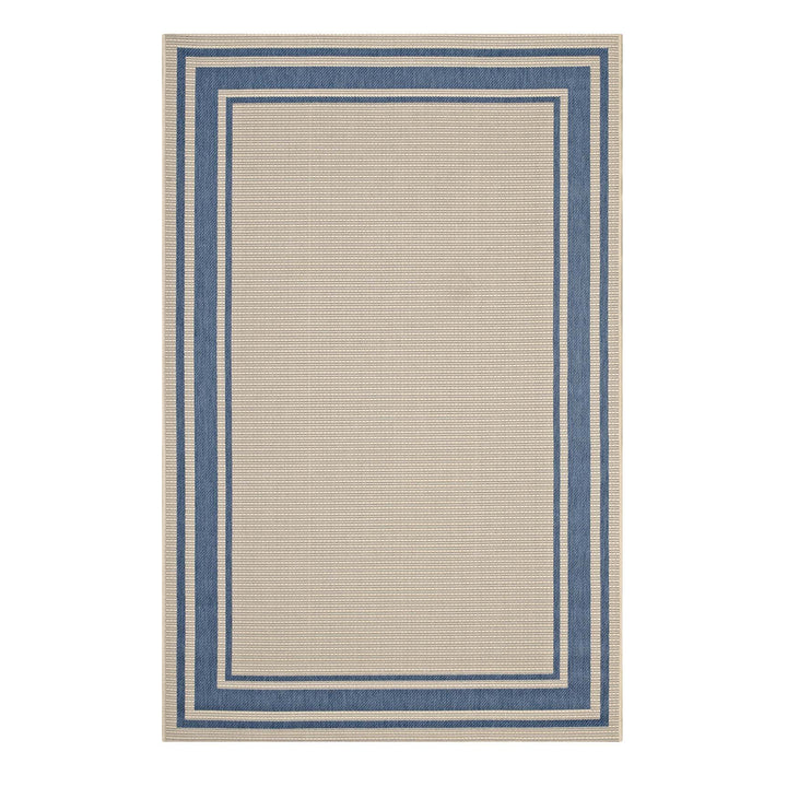 Modway Rim Solid Border 5 x 8 Foot Indoor I Outdoor Area Rug (Open Box) - VMInnovations