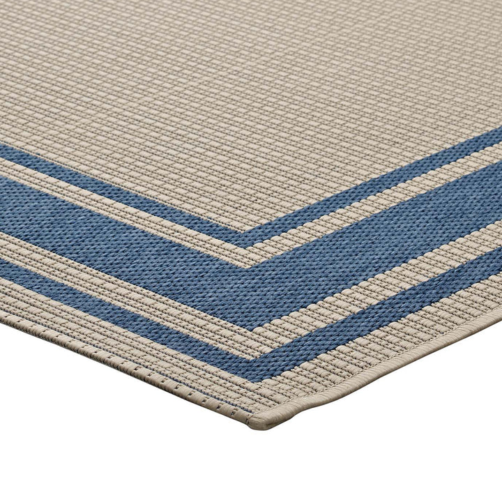 Modway Rim Solid Border 5 x 8 Foot Indoor I Outdoor Area Rug (Open Box) - VMInnovations