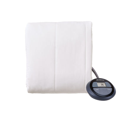 Sunbeam Quilt Heated Mattress Pad w/ Digital Display Controllers (Open Box) - VMInnovations