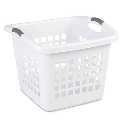 Sterilite Ultra 1.75 Bushel Plastic Laundry Basket Hamper w/ Handles (18 Pack)