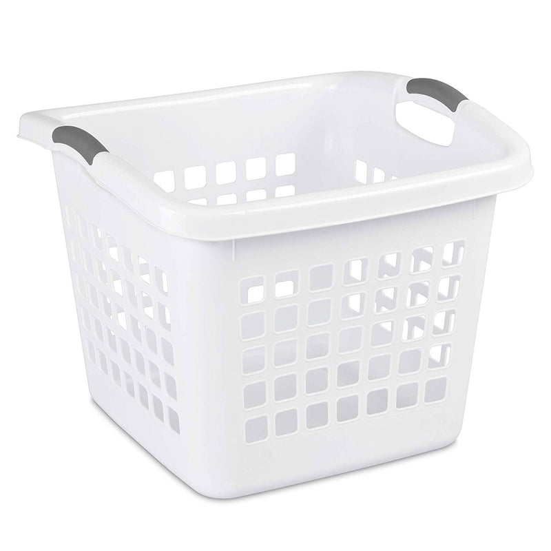 Sterilite Ultra 1.75 Bushel Plastic Laundry Basket Hamper w/ Handles (24 Pack)