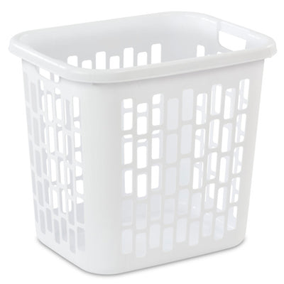 Sterilite Ultra Easy Carry Plastic Dirty Clothes Laundry Basket Hamper, (8 Pack)