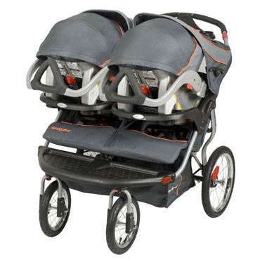 BABY TREND Navigator Swivel Double Jogging Stroller
