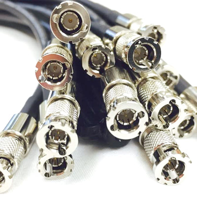 Custom Cable Connection 3 Ft Male to Micro BNC HD-SDI Belden Video Adapter Cable