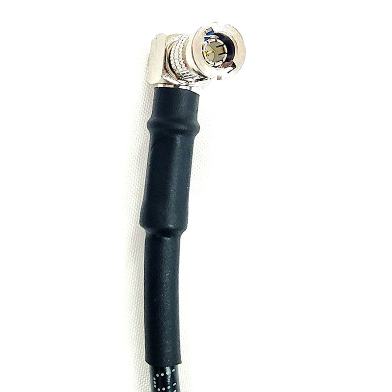 Custom Cable Connection 1 Foot Male to Micro BNC Right Angle Video Adapter Cable