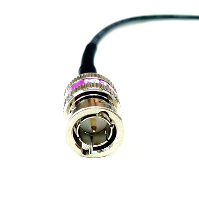 Custom Cable Connection 2 Foot Male to Micro BNC Right Angle Video Adapter Cable