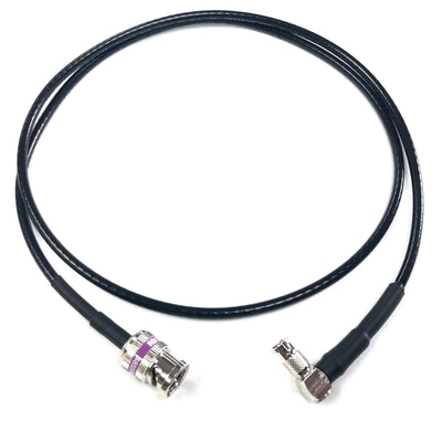 Custom Cable 6 Foot Male to Micro BNC Right Angle Video Adapter Cable (Open Box)