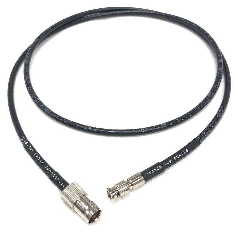 Custom Cable 1 Foot BNC to Micro BNC Female Ended Video Adapter (Open Box)