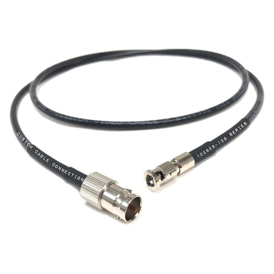 Custom Cable Connection 5 Foot BNC to Micro BNC Female Ended Video Adapter Cable