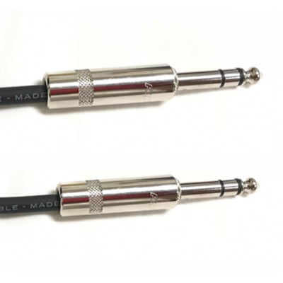 Custom Cable Connection 50 Foot 0.25 to 0.25 In TRS Audio Balanced Cable w/REAN