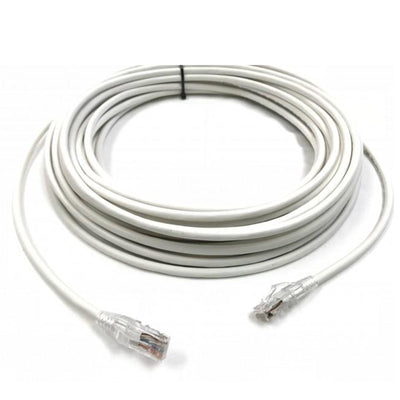Custom Cable Connection 50 Foot 550 MHz Cat 6 Ethernet Patch Plenum Cable, White
