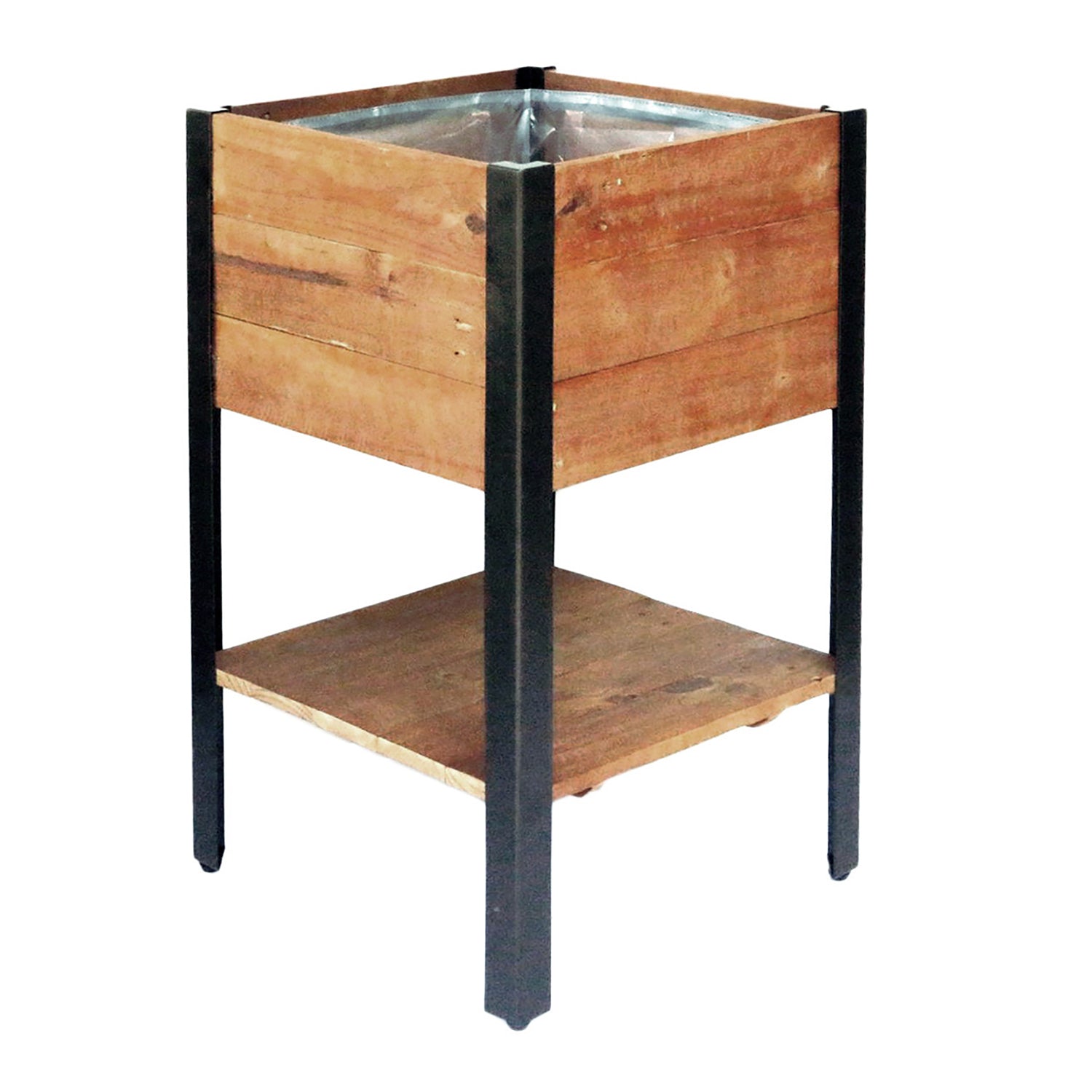 Grapevine Urban Garden Recycled Pine Square Raised Planter Box (Open Box)