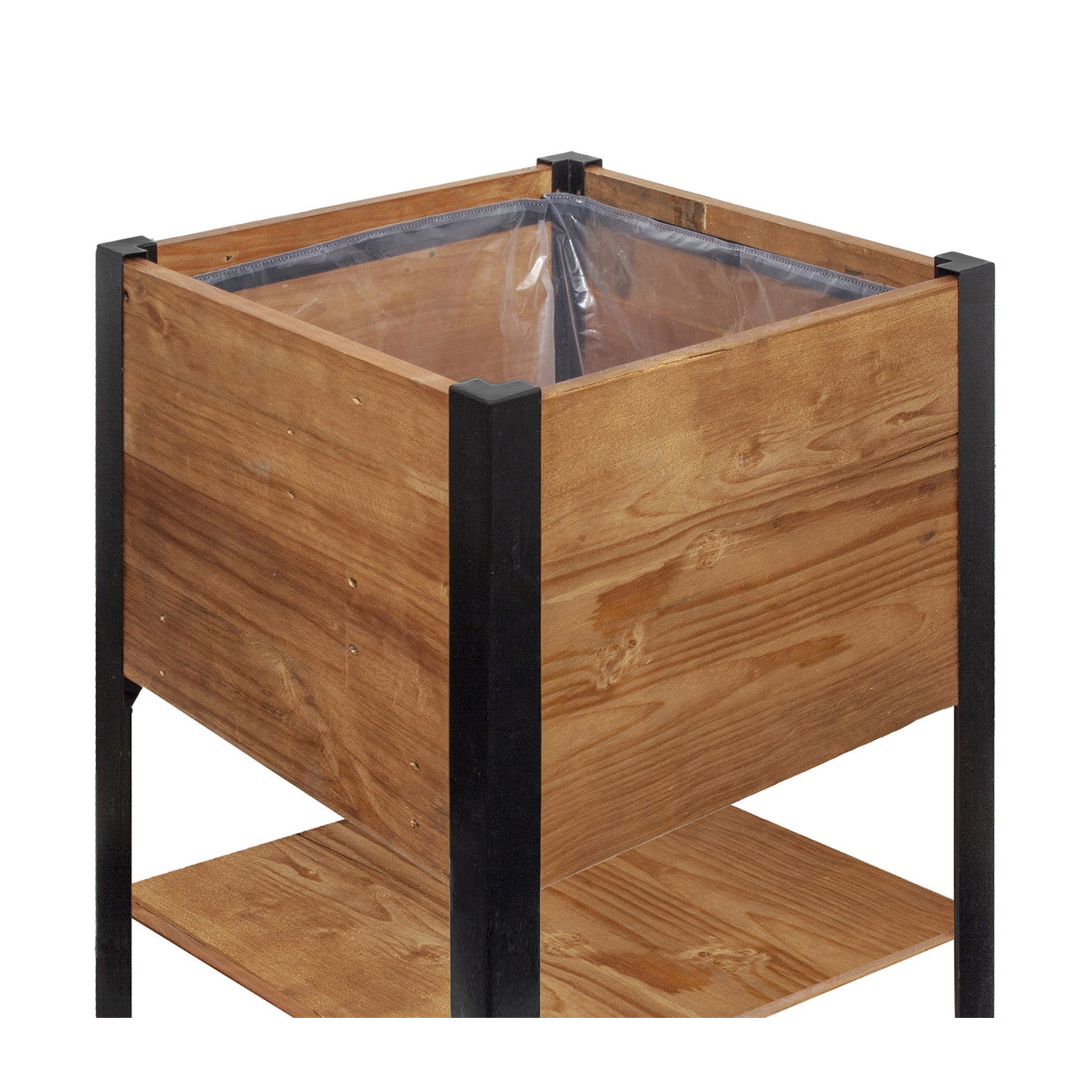Grapevine Urban Garden Recycled Pine Square Raised Planter Box (Open Box)