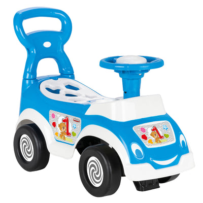 Pilsan My Cute First Car Blue Police Chief Ride On Kids Toy for Ages 18 Months+ - VMInnovations