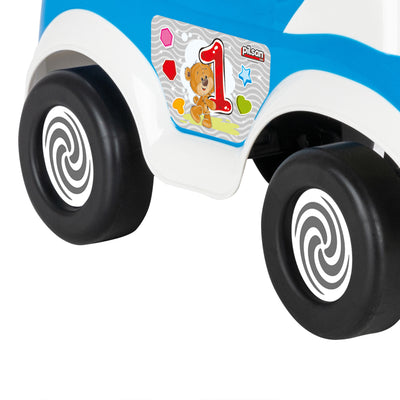 Pilsan My Cute First Car Blue Police Chief Ride On Kids Toy for Ages 18 Months+ - VMInnovations
