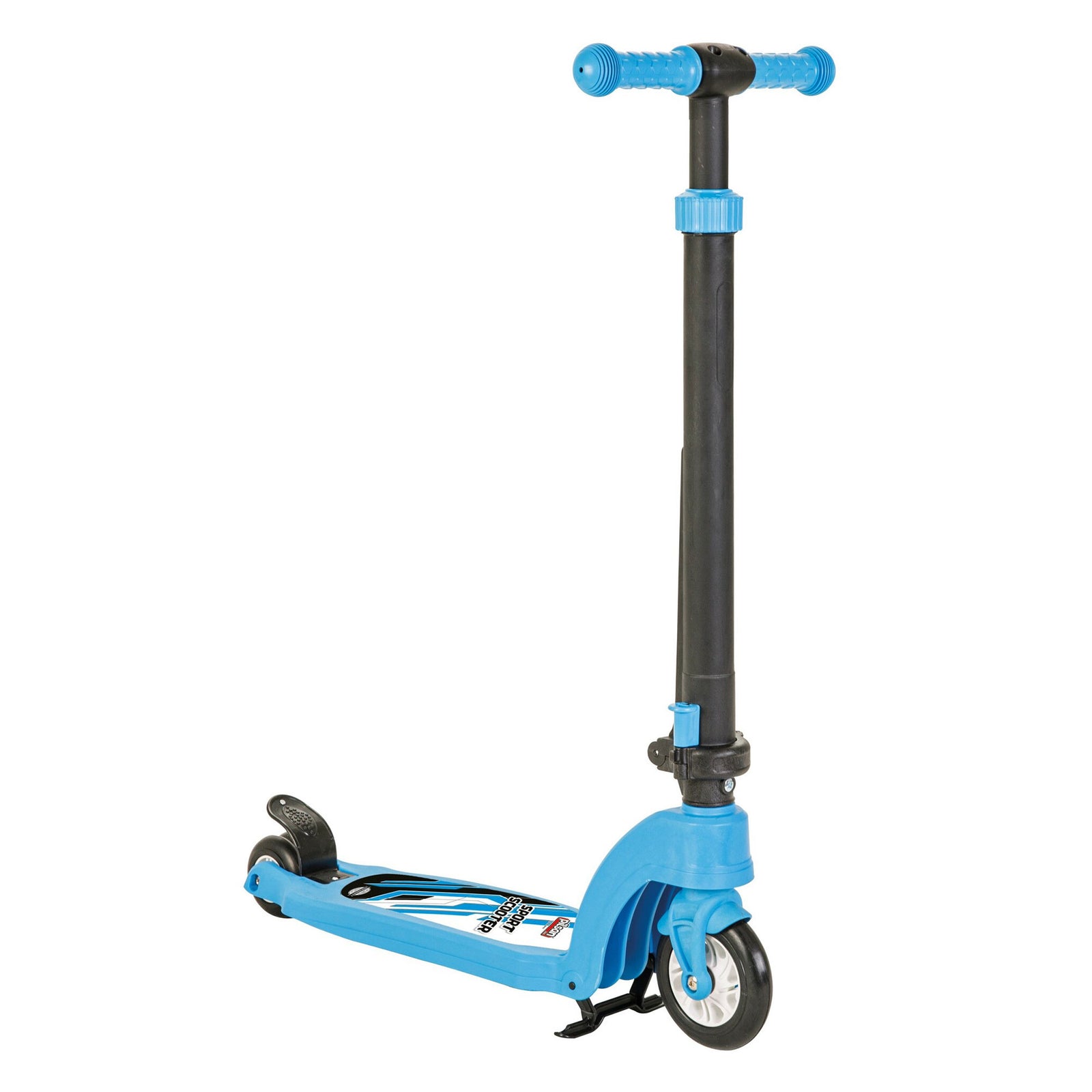 Children's Outdoor Ride-On Toy Sport Scooter for Ages 6+, Blue (Open Box) - VMInnovations