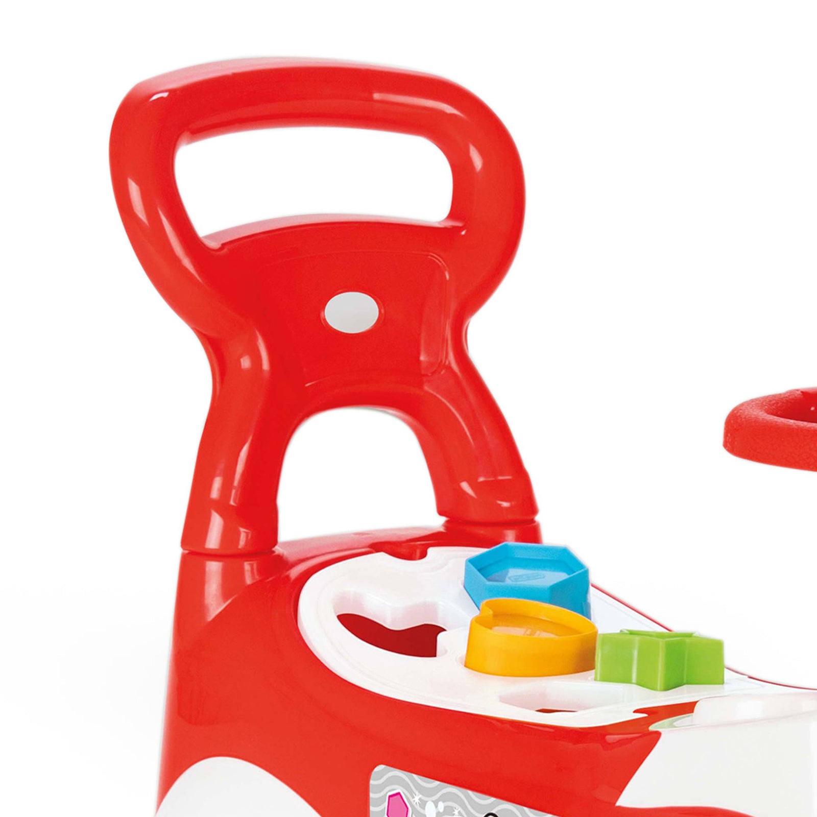 Pilsan First Push Car w/ Shapes for Toddlers Ages 1 & Up, Red & Yellow (Used) - VMInnovations