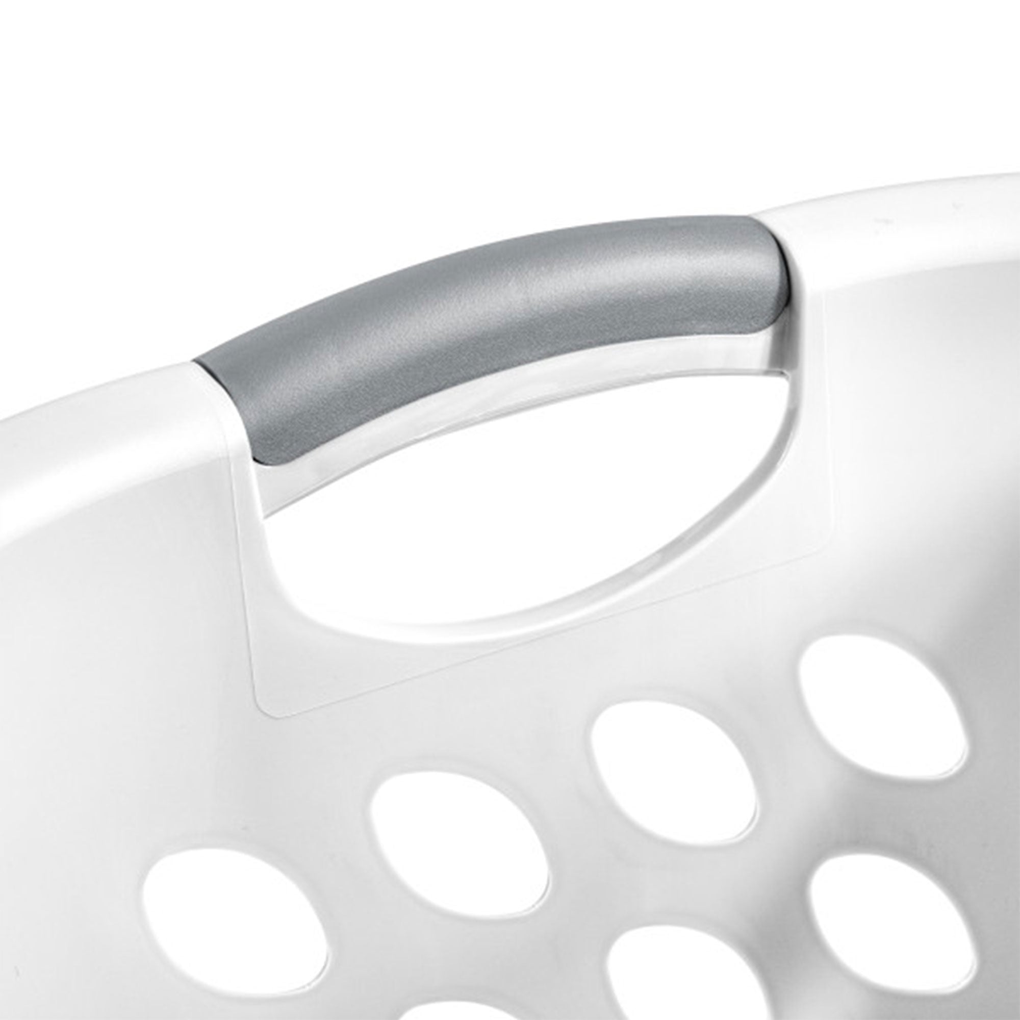 Sterilite Ultra HipHold 1.25 Bushel Plastic Clothes Laundry Basket Bin (12 Pack) - VMInnovations
