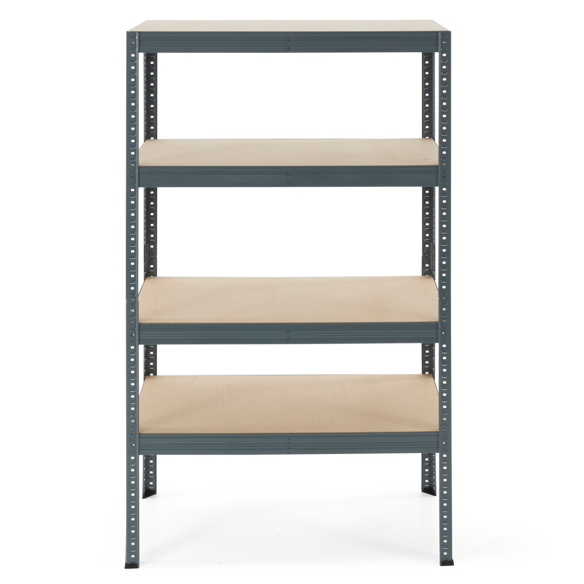 Trestles 36x60" 4 Tier Adjustable Metal Shelves Garage Storage, 800 lb Capacity