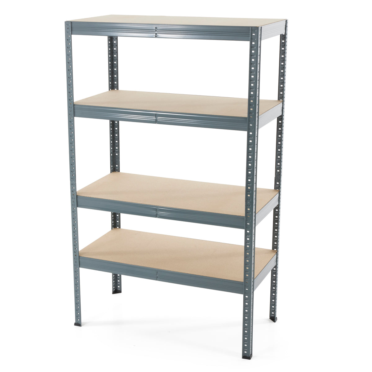 Trestles 36x60" 4 Tier Adjustable Metal Shelves Garage Storage, 800 lb Capacity