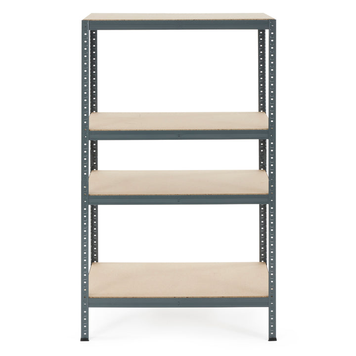 36 x 60 Inch Boltless 4 Tier Adjustable Storage Shelving Unit (Open Box)
