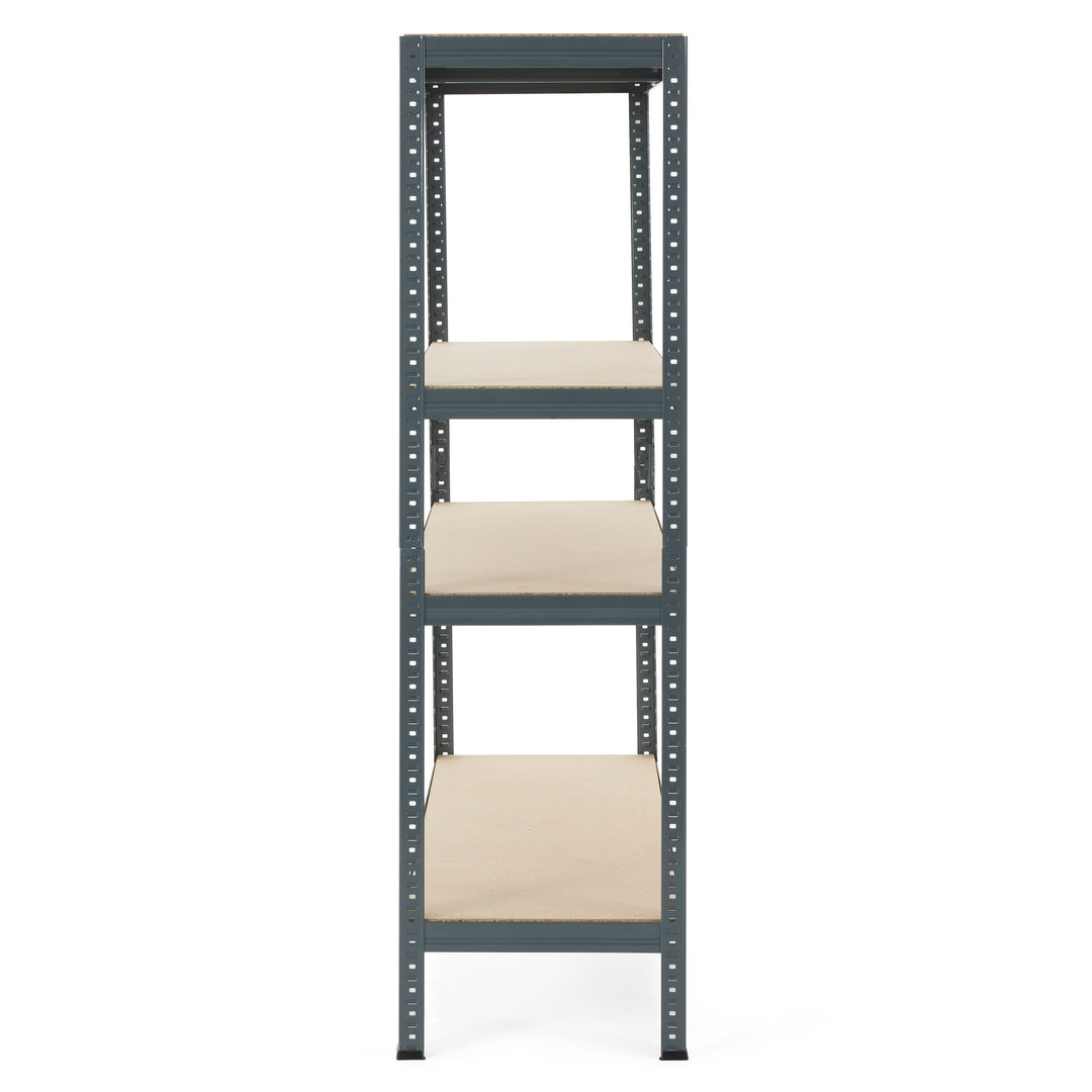 36 x 60 Inch Boltless 4 Tier Adjustable Storage Shelving Unit (Open Box)
