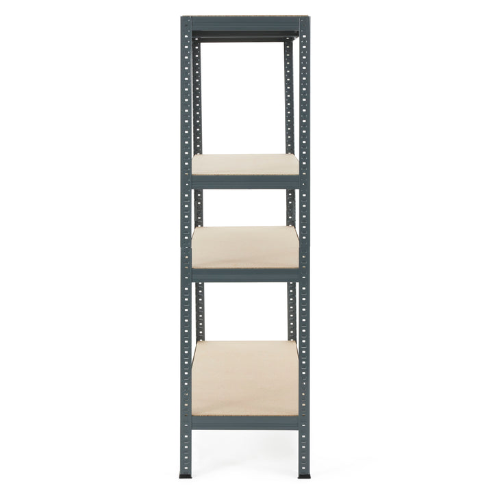 36 x 60 Inch Boltless 4 Tier Adjustable Storage Shelving Unit (Open Box)