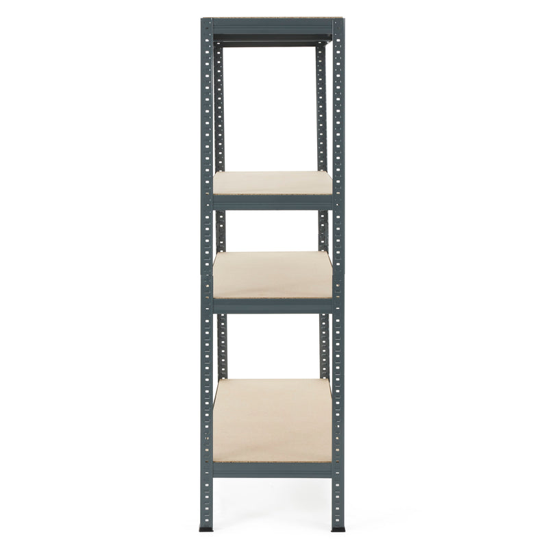 36x60" 4 Tier Adjustable Shelve Boltless Storage Unit, 500 lb Capacity (Used)