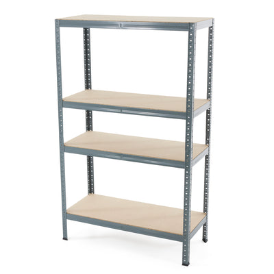 36x60" 4 Tier Adjustable Shelve Boltless Storage Unit, 500 lb Capacity (Used)