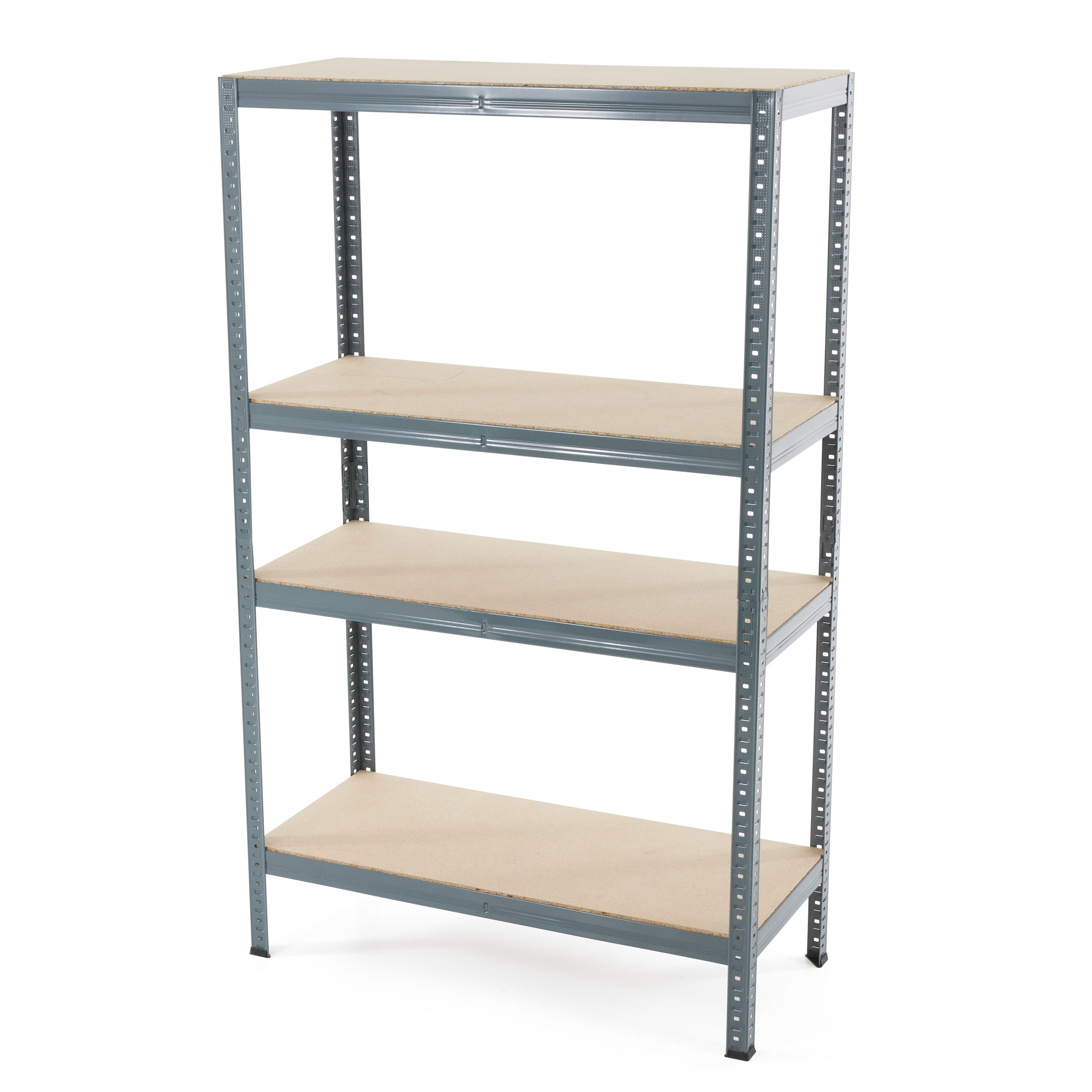 Trestles 36x60" 4 Adjustable Metal Shelves Garage Storage Unit, 500 lb Capacity - VMInnovations
