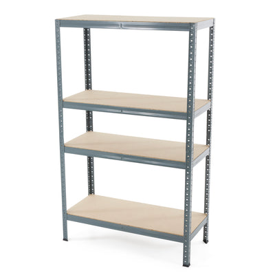 Trestles 36x60" 4 Adjustable Metal Shelves Garage Storage Unit, 500 lb Capacity - VMInnovations