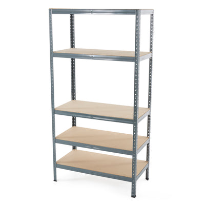 Trestles 36 x 72 In Boltless 5 Tier Adjustable Storage Shelving Unit (Used) - VMInnovations