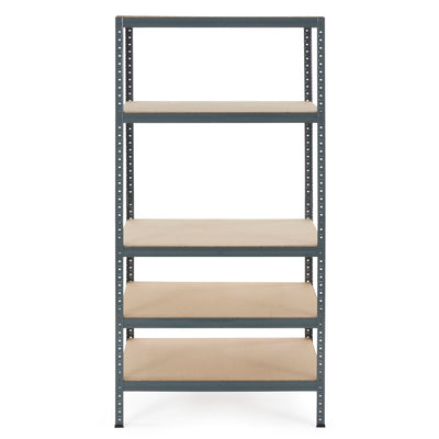 Trestles 36 x 72 In Boltless 5 Tier Adjustable Storage Shelving Unit (Used) - VMInnovations