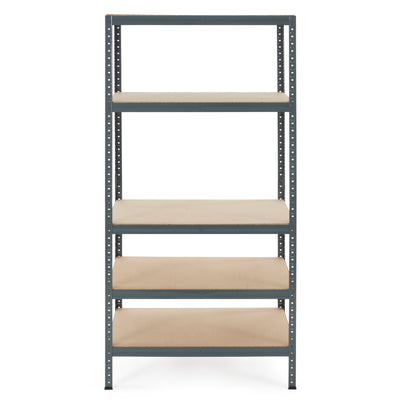 Trestles 36 x 72 In Boltless 5 Tier Adjustable Storage Shelving Unit (Used)