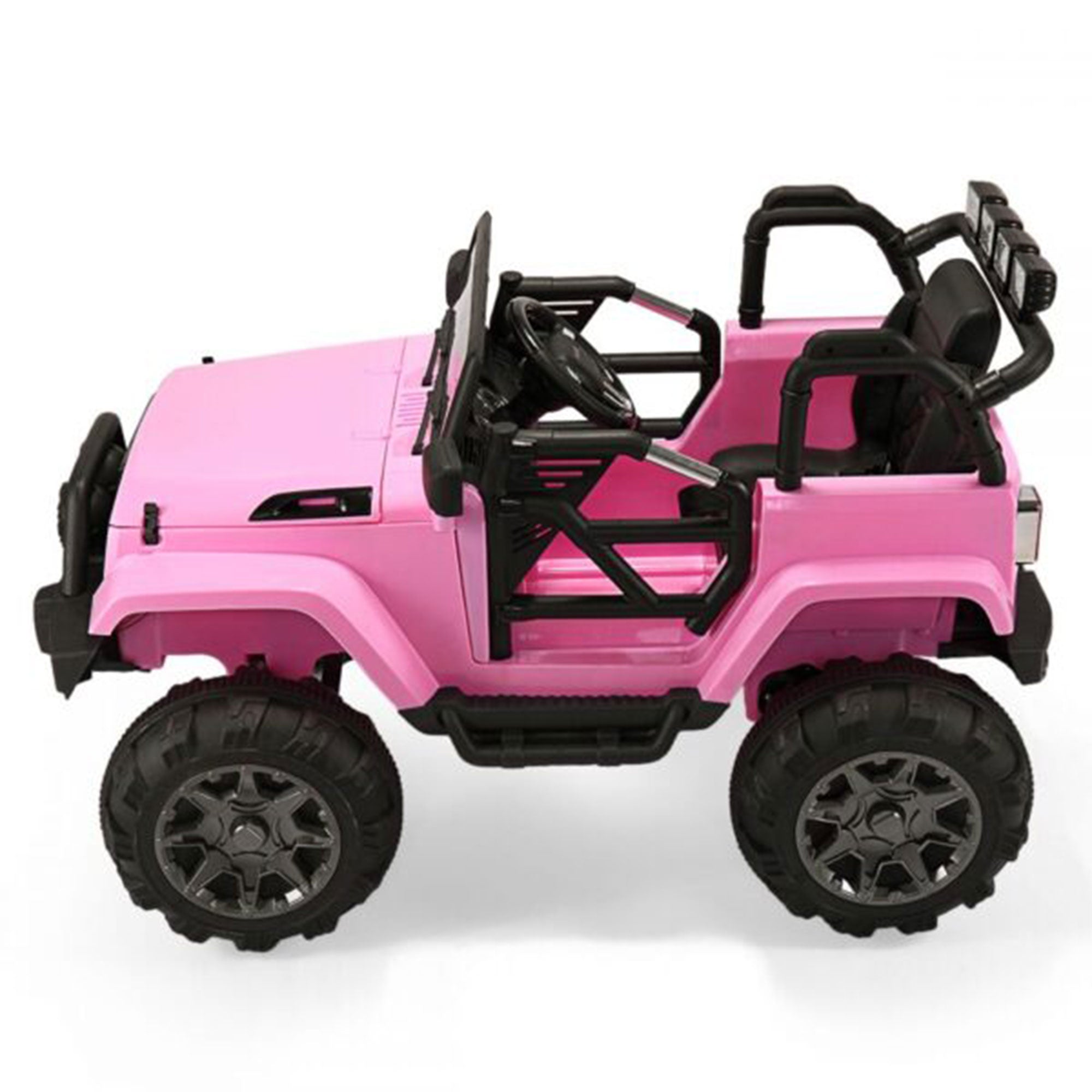 TOBBI 24V Kids Electric Battery Powered 3 Speed Jeep Ride On Toy with Remote (Open Box)